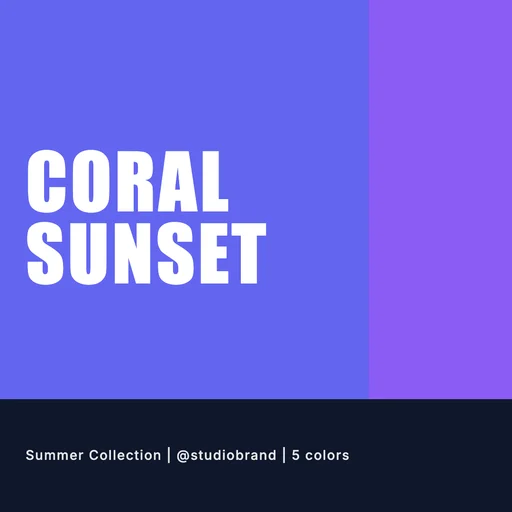 Color Block canvas template preview