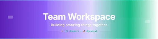 Slack/Discord Banner v4.0 canvas template preview