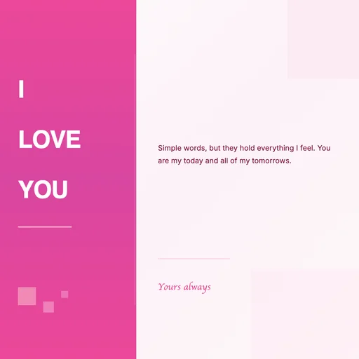 Modern Minimal canvas template preview