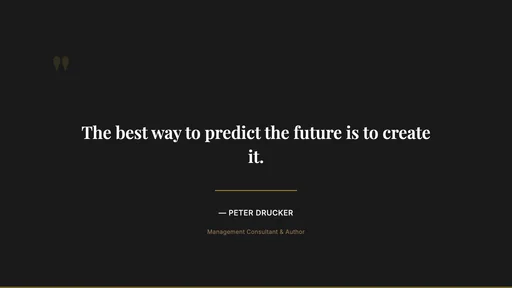 Quote Slide v4.0 - Memorable Typography canvas template preview